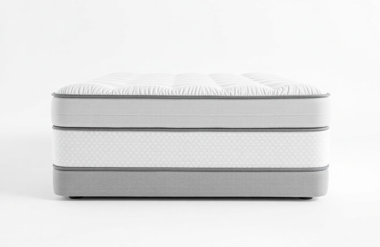 Luxe matras met zachte gequilte toplaag, vergelijkbaar met de Auping Elite