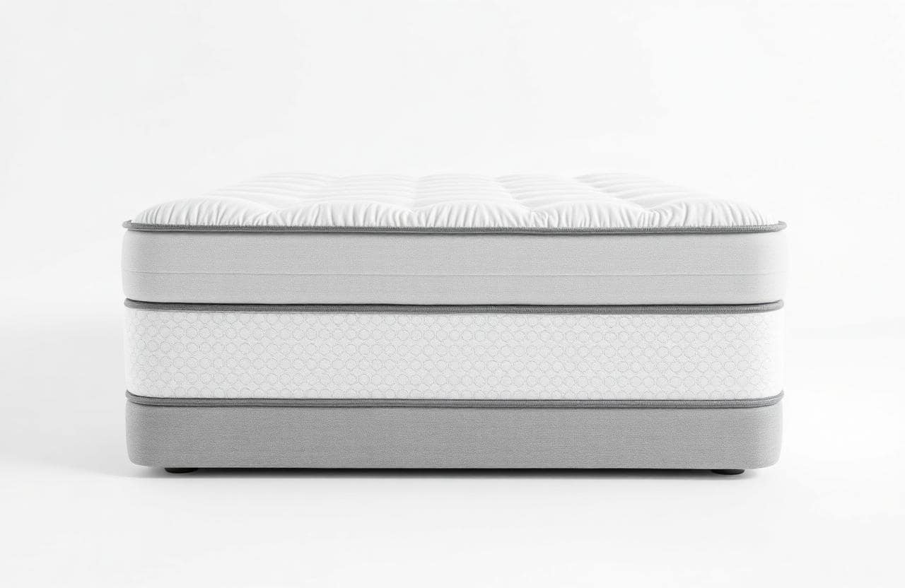 Luxe matras met zachte gequilte toplaag, vergelijkbaar met de Auping Elite