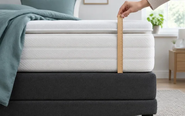 Hoe dik is een boxspringmatras?