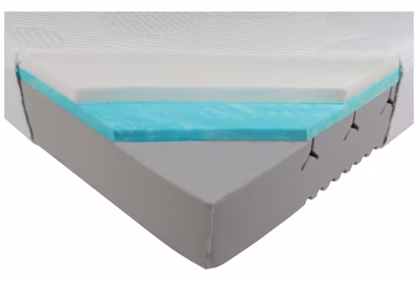 Cloudpillo matras in een moderne slaapkamer setting